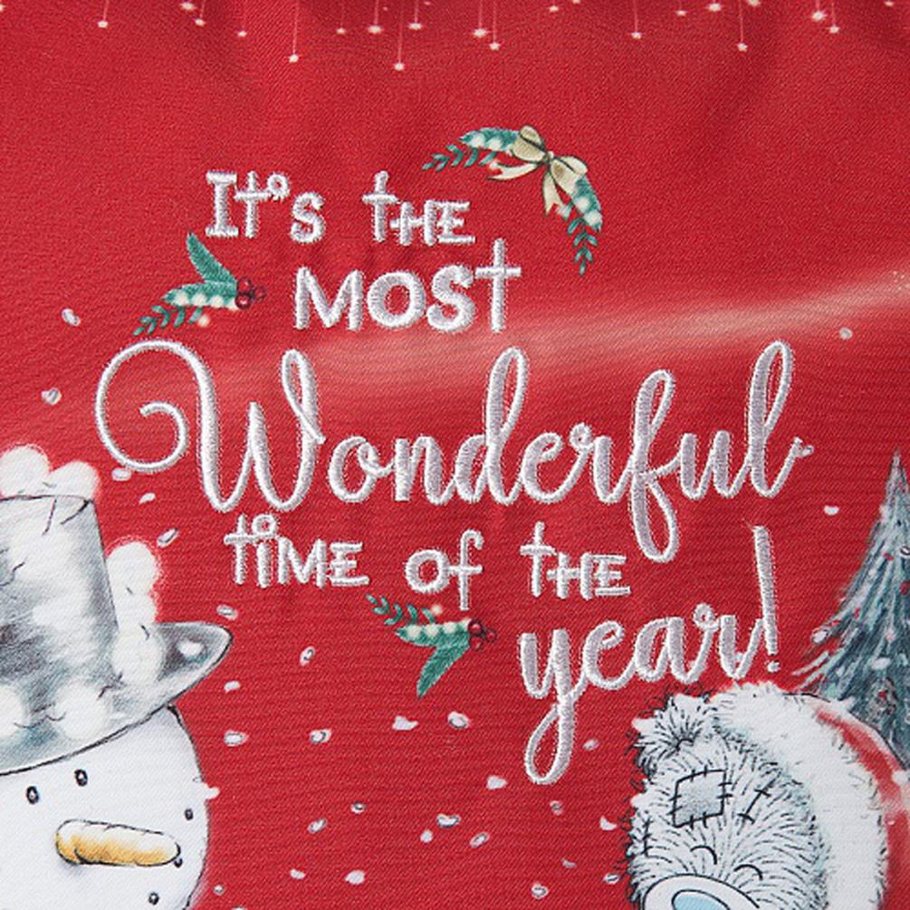 Me to You Bear Christmas Square Cushion Extra Image 1
